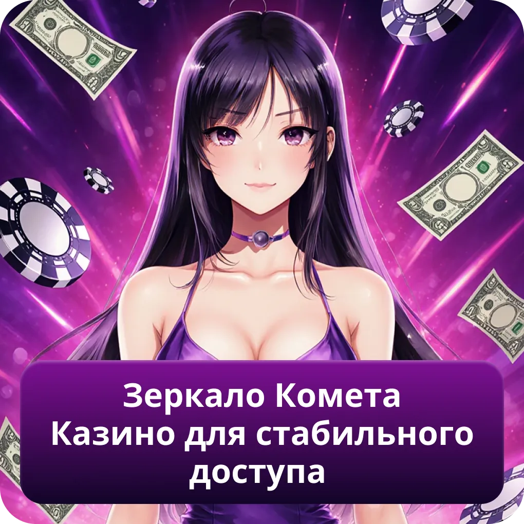 Зеркало Комета Казино для стабильного доступа